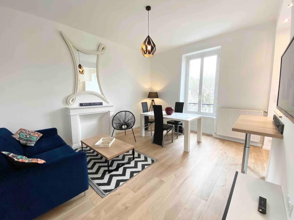 Le Deco - Confort - Wifi - Luminosite - Entre Gare Et Centre Quimper Eksteriør bilde
