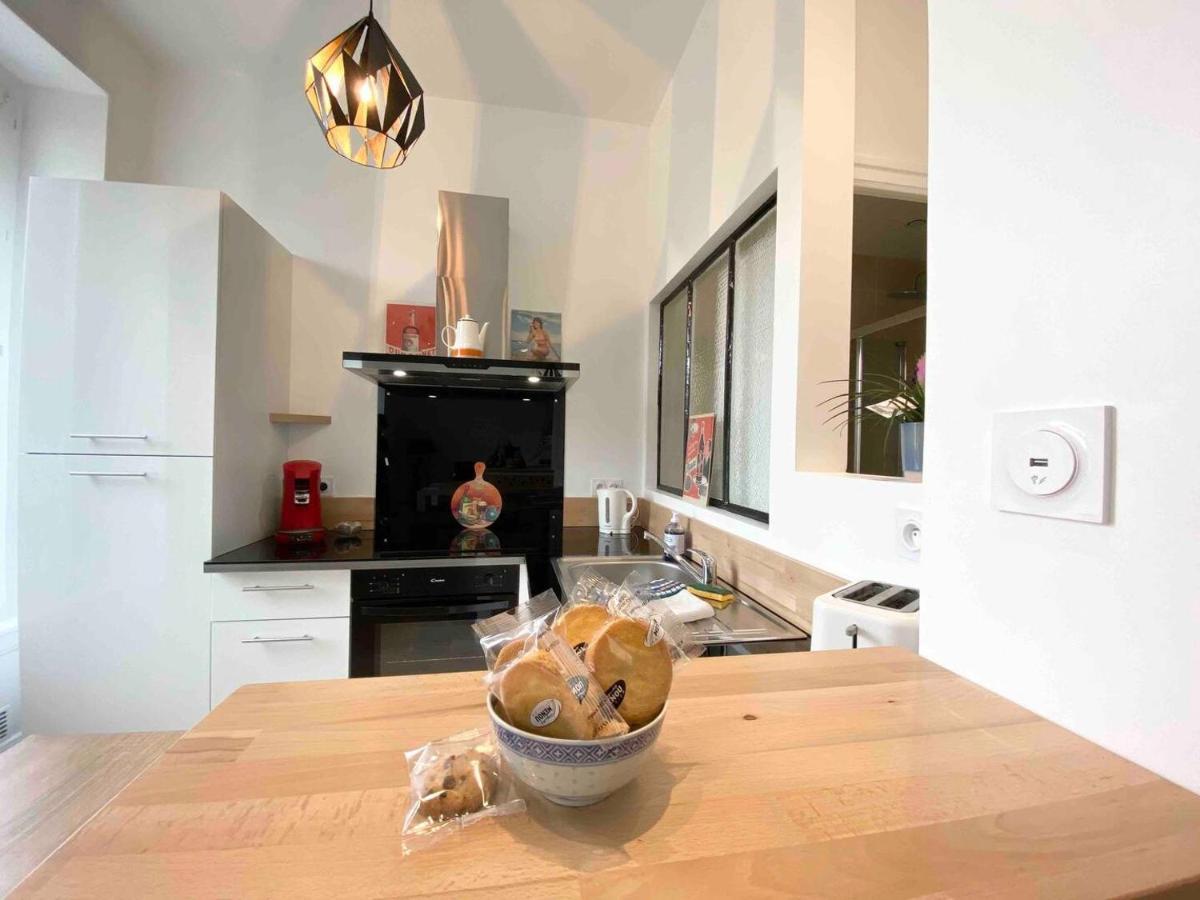 Le Deco - Confort - Wifi - Luminosite - Entre Gare Et Centre Quimper Eksteriør bilde